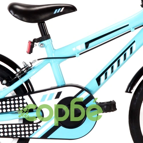 Детски велосипед, 16 цола, черно и синьо ➤ топ цена ➤ sorbe.bg