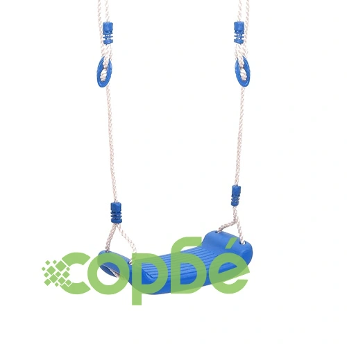 Детски люлки с въжета, 2 бр, сини, 37x15 см, полиетилен ➤ топ цена ➤ sorbe.bg