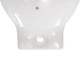 Броня за лодка 2 бр бяла 69x21,5 см PVC
