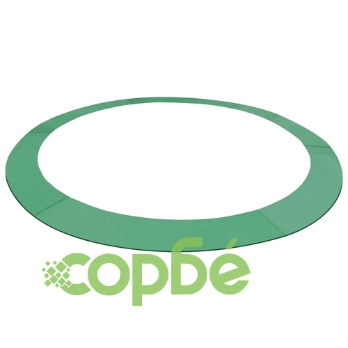 Предпазна подложка, PE, зелена, за кръгъл батут 3,96 м ➤ топ цена ➤ sorbe.bg