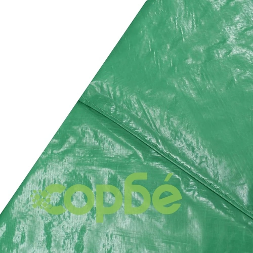 Предпазна подложка, PE, зелена, за кръгъл батут 3,96 м ➤ топ цена ➤ sorbe.bg