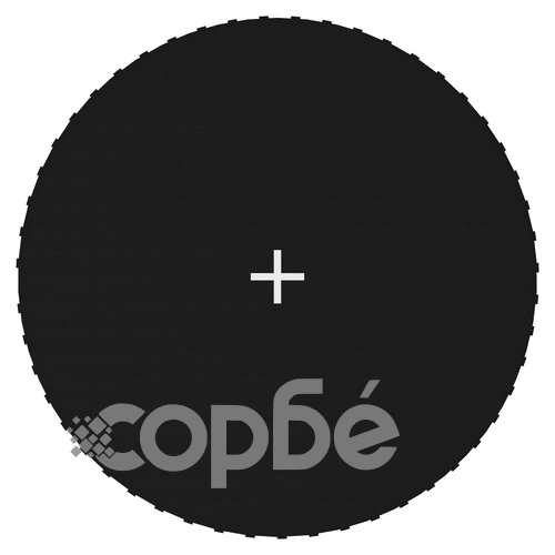 Отскачаща повърхност за кръгъл батут 10 Ft/3,05 м черен текстил ➤ топ цена ➤ sorbe.bg