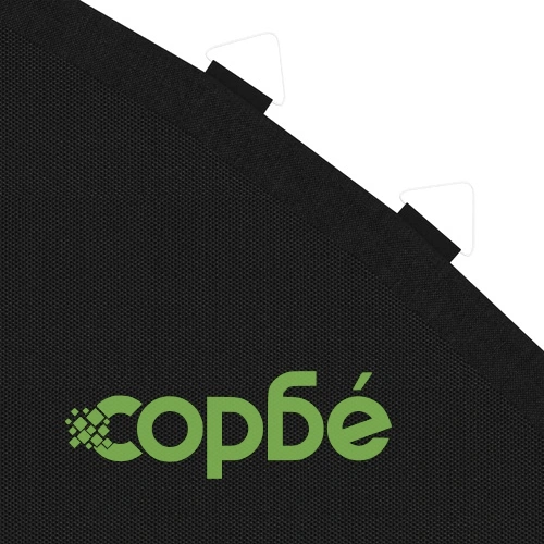 Отскачаща повърхност за кръгъл батут 13 Ft/3,96 м черен текстил ➤ топ цена ➤ sorbe.bg