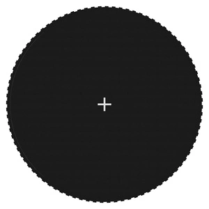 Отскачаща повърхност за кръгъл батут 15 Ft/4,57 м черен текстил