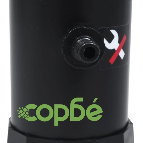 Соларен душ, черен, 215 см, 8 л ➤ топ цена ➤ sorbe.bg