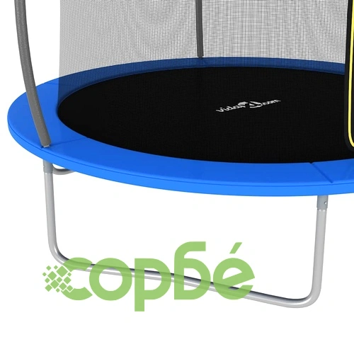 Комплект батут, кръгъл, 244x55 см, 100 кг ➤ топ цена ➤ sorbe.bg