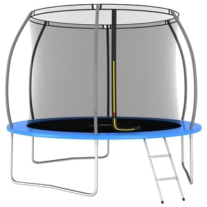 Комплект батут, кръгъл, 305x76 см, 150 кг