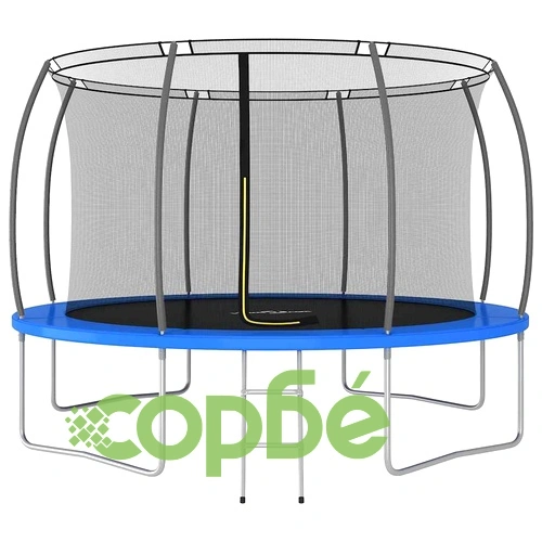 Комплект батут, кръгъл, 366x80 см, 150 кг ➤ топ цена ➤ sorbe.bg