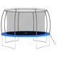 Комплект батут, кръгъл, 366x80 см, 150 кг