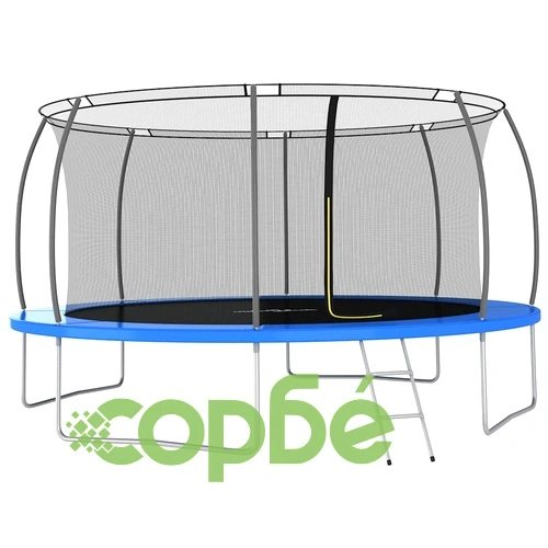 Комплект батут, кръгъл, 460x80 см, 150 кг ➤ топ цена ➤ sorbe.bg
