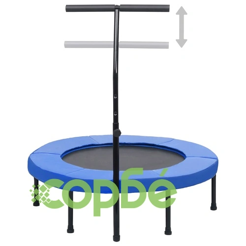 Фитнес батут с дръжка и предпазна подложка, 102 см ➤ топ цена ➤ sorbe.bg