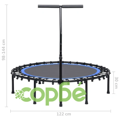 Фитнес батут с дръжка, 122 см ➤ топ цена ➤ sorbe.bg