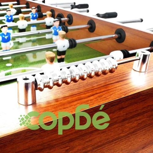 Футболна маса джаги стомана 60 кг 140x74,5x87,5 см светлокафява ➤ топ цена ➤ sorbe.bg