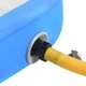 Надуваем дюшек за гимнастика с помпа, 600x100x15 см, PVC, син
