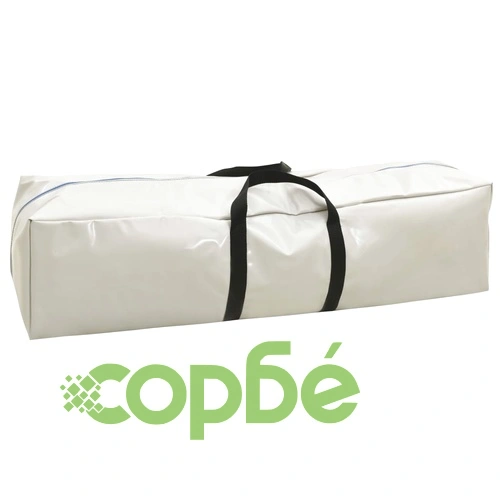 Надуваем дюшек за гимнастика с помпа, 400x100x20 см, PVC, зелен ➤ топ цена ➤ sorbe.bg