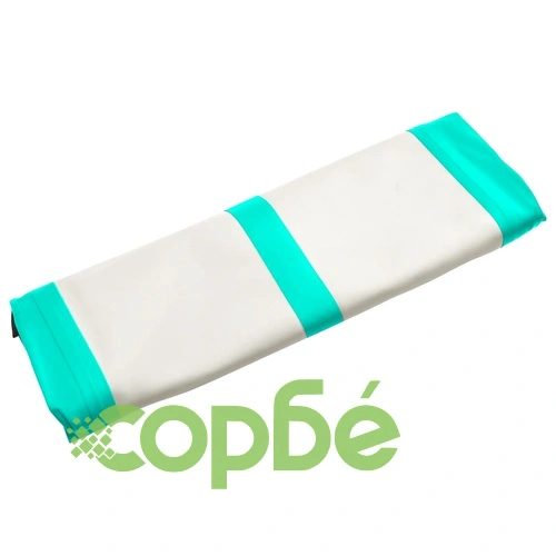 Надуваем дюшек за гимнастика с помпа, 700x100x20 см, PVC, зелен ➤ топ цена ➤ sorbe.bg