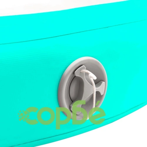 Надуваем гимнастически дюшек с помпа, 100x100x15 см, PVC, зелен ➤ топ цена ➤ sorbe.bg