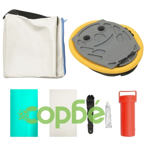 Надуваем гимнастически дюшек с помпа, 100x100x15 см, PVC, зелен ➤ топ цена ➤ sorbe.bg