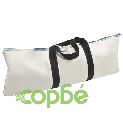 Надуваем гимнастически дюшек с помпа, 100x100x20 см, PVC, син ➤ топ цена ➤ sorbe.bg