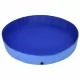 Сгъваем басейн за кучета, син, 200x30 см, PVC