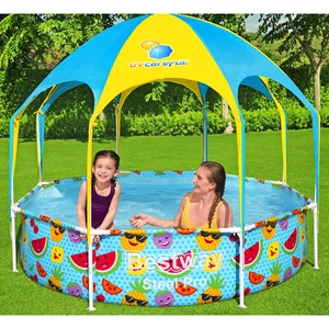 Bestway Надземен басейн за деца Steel Pro UV Careful, 244x51 см
