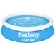 Bestway Fast Set Надуваем басейн, кръгъл, 183x51 см, син