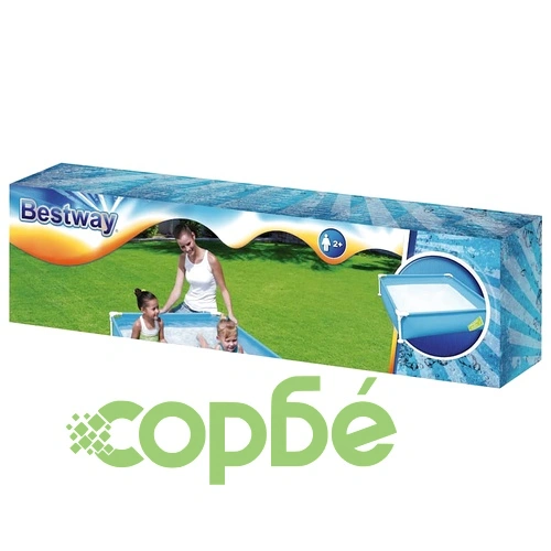 Bestway Басейн My First Frame Pool 122x122x30,5 см ➤ топ цена ➤ sorbe.bg