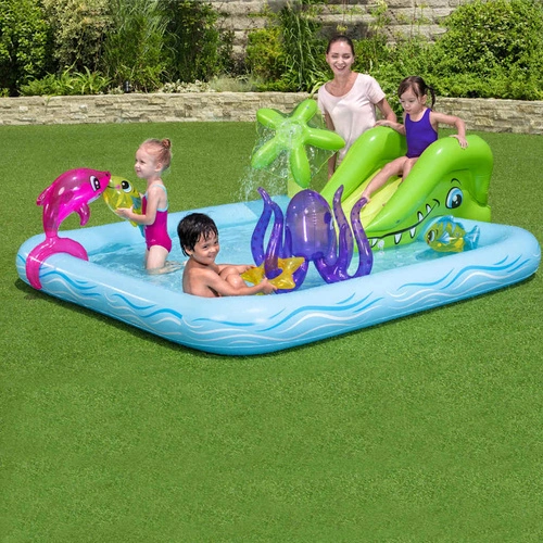 Bestway Център за игра Фантастичен аквариум 239x206x86 см ➤ топ цена ➤ sorbe.bg