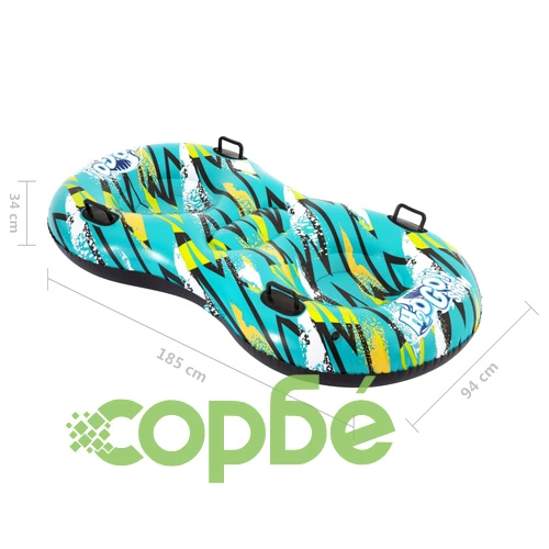 Bestway Двуместна надуваема шейна Frost Blitz, 185 см ➤ топ цена ➤ sorbe.bg