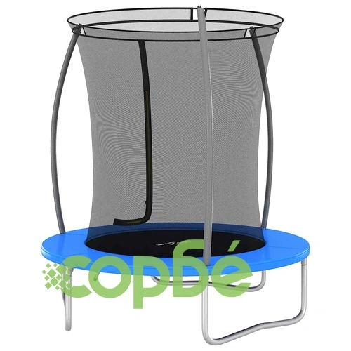 Комплект батут, кръгъл, 183x52 см, 80 кг ➤ топ цена ➤ sorbe.bg