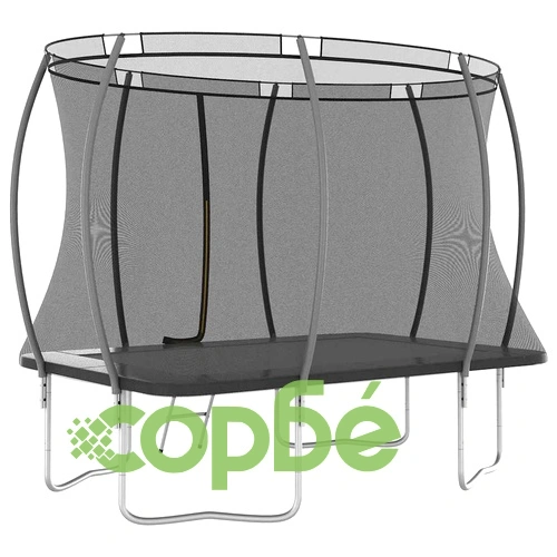 Комплект батут, правоъгълен, 274x183x76 см, 150 кг ➤ топ цена ➤ sorbe.bg