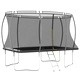 Комплект батут, правоъгълен, 335x244x90 см, 150 кг
