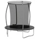 Комплект батут, кръгъл, 183x52 см, 80 кг