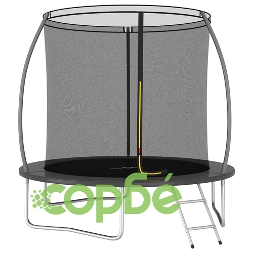 Комплект батут, кръгъл, 244x55 см, 100 кг ➤ топ цена ➤ sorbe.bg