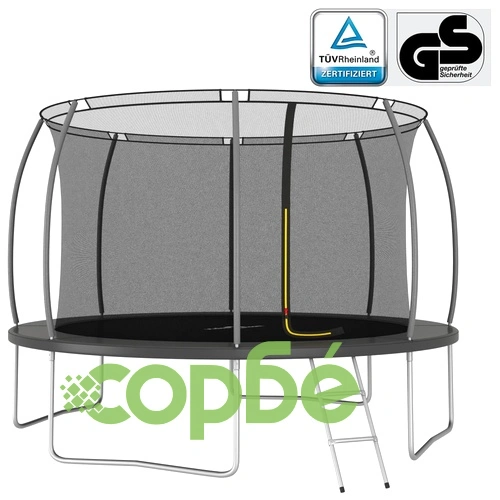 Комплект батут, кръгъл, 366x80 см, 150 кг ➤ топ цена ➤ sorbe.bg