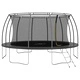 Комплект батут, кръгъл, 488x90 см, 150 кг