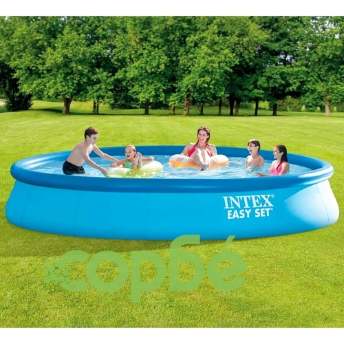Intex Басейн Easy Set с филтрираща система, 457x84 cм ➤ топ цена ➤ sorbe.bg