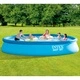 Intex Басейн Easy Set с филтрираща система, 457x84 cм