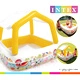 Intex Надуваем басейн с навес, 157x157x122 см