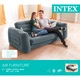 Intex Разтегателен фотьойл, 203x231x66 см, тъмносив