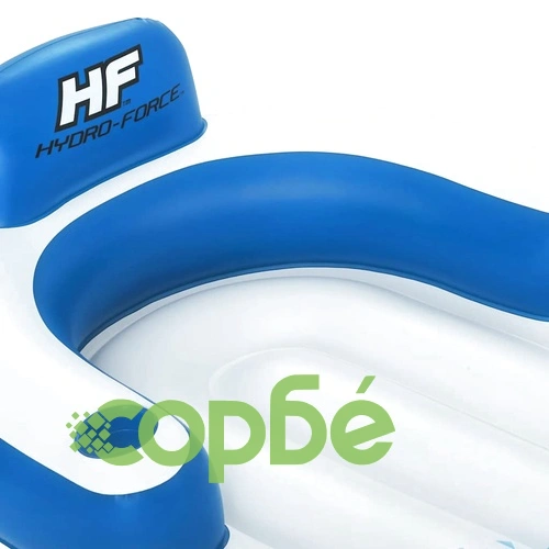 Bestway Hydro Force Надуваем шезлонг, 183x97 см, син ➤ топ цена ➤ sorbe.bg