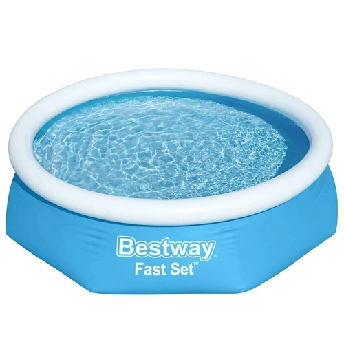 Bestway Fast Set Кръгъл надуваем басейн, 244x66 см, 57265 ➤ топ цена ➤ sorbe.bg
