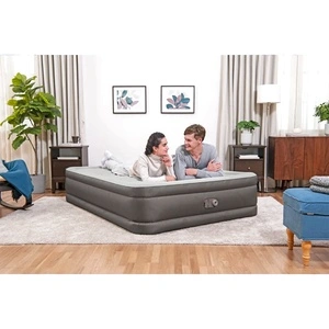 Bestway Fortech Надуваемо легло с вградена помпа 203x152x46 cм