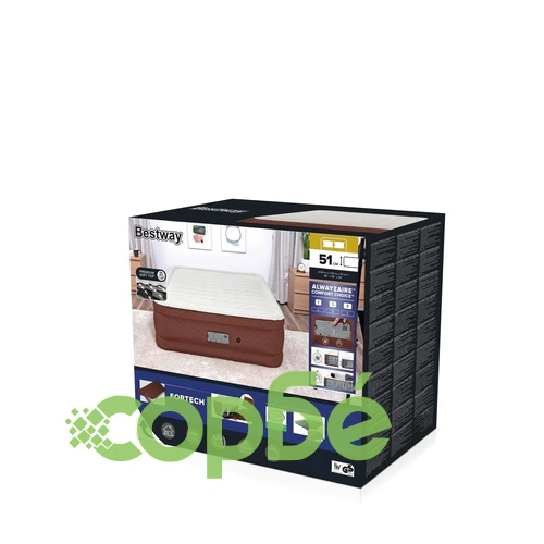 Bestway AlwayzAire Надуваемо легло с вградена помпа 203x152x51 cм ➤ топ цена ➤ sorbe.bg
