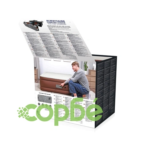 Bestway AlwayzAire Надуваемо легло с вградена помпа 203x152x51 cм ➤ топ цена ➤ sorbe.bg