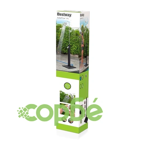 Bestway Solar Flow Външен душ черен 8 л ➤ топ цена ➤ sorbe.bg