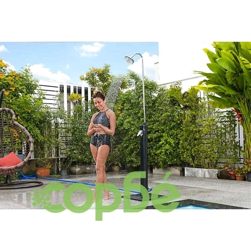 Bestway Solar Flow Външен душ черен 8 л ➤ топ цена ➤ sorbe.bg