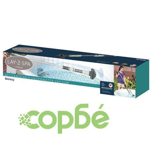 Bestway Lay-Z-Spa акумулаторна подводна прахосмукачка  ➤ топ цена ➤ sorbe.bg