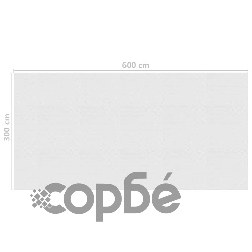 Плаващо соларно покривало за басейн PE 600x300 см сиво ➤ топ цена ➤ sorbe.bg
