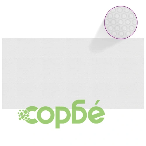 Плаващо соларно покривало за басейн PE 488x244 см сиво ➤ топ цена ➤ sorbe.bg